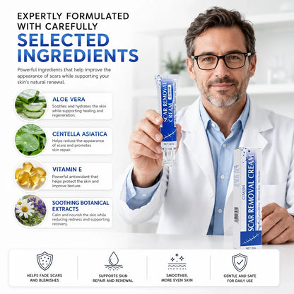 ScarSmooth- For Old Scars from Surgery, Acne, Burns