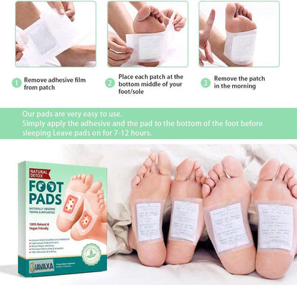 Wellness24 Premium Detox Foot Patches (Pack of 20) BUY 1 GET 1 FREE