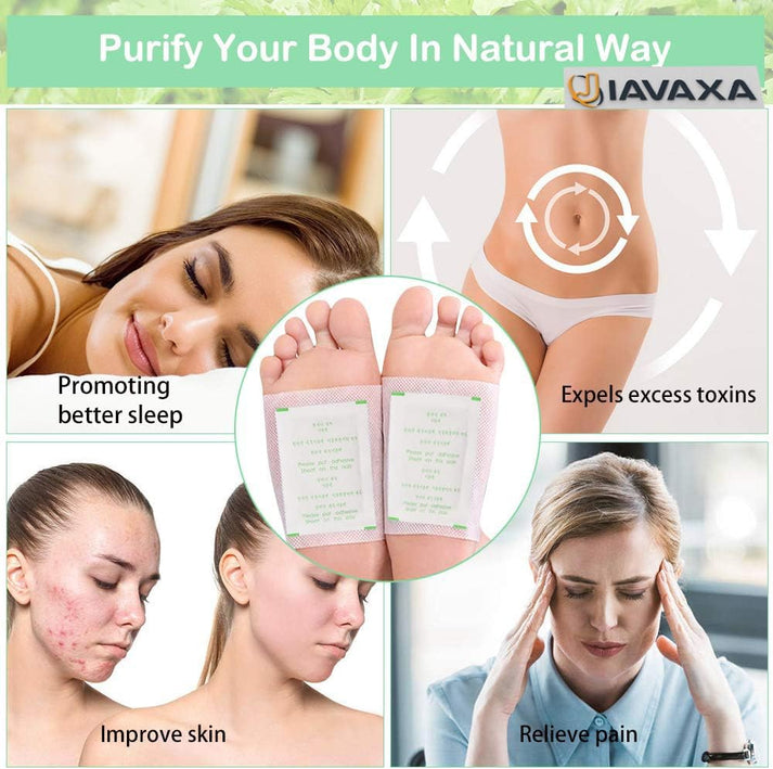 Wellness24 Premium Detox Foot Patches (Pack of 20) BUY 1 GET 1 FREE