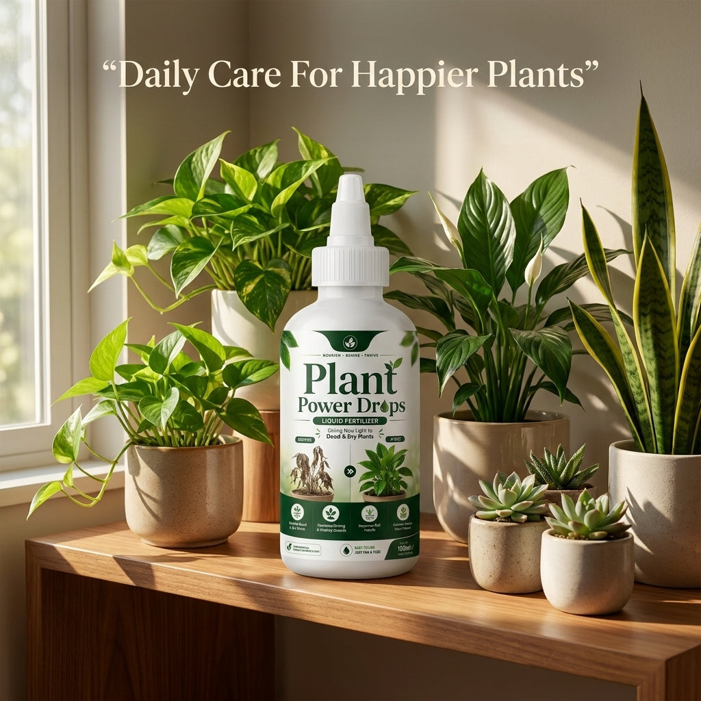 Plant Power Drops™ – Liquid Fertilizer For Plants