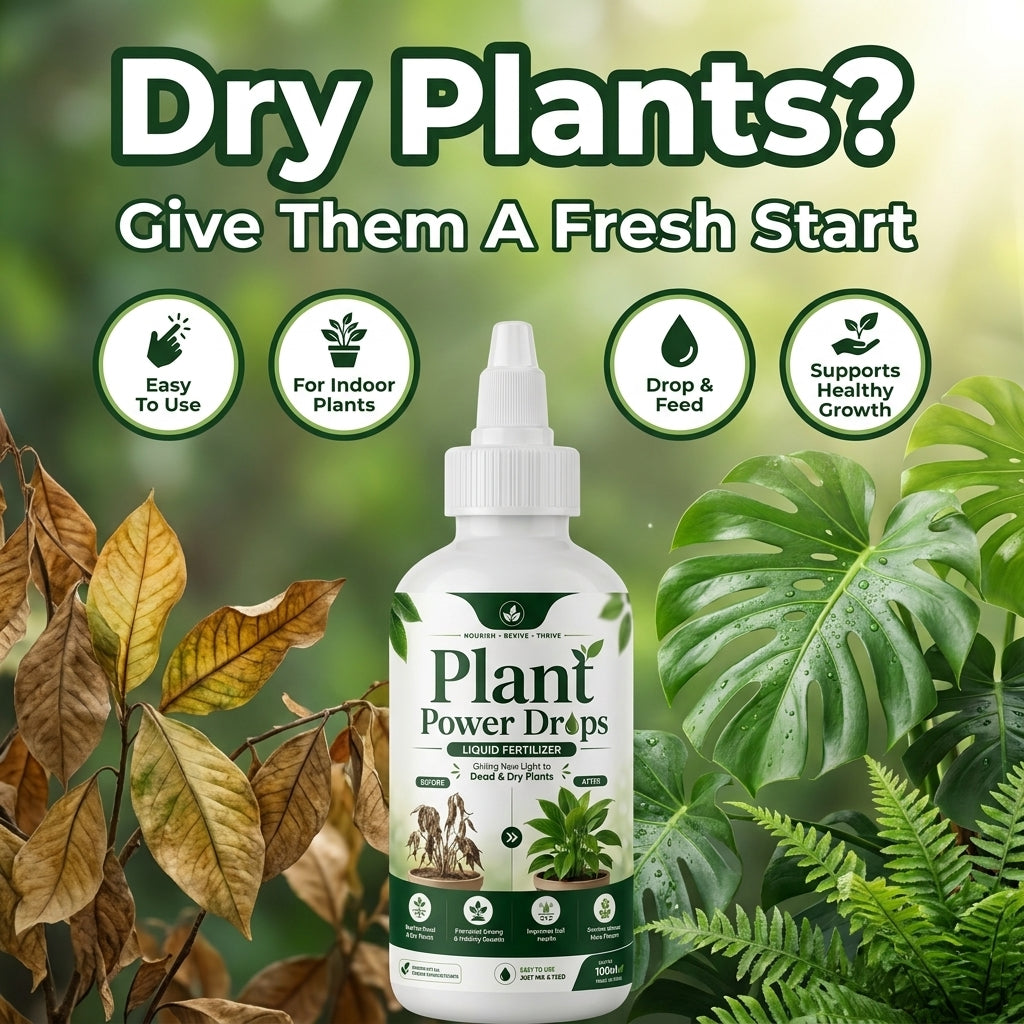 Plant Power Drops™ – Liquid Fertilizer For Plants