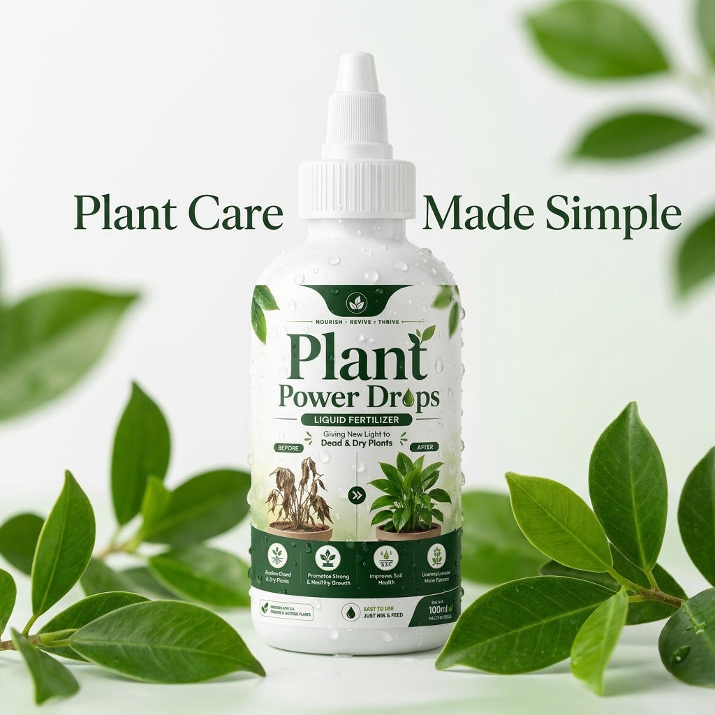 Plant Power Drops™ – Liquid Fertilizer For Plants
