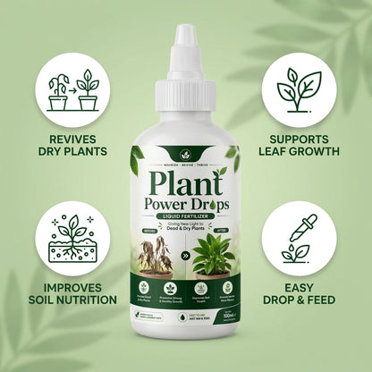 Plant Power Drops™ – Liquid Fertilizer For Plants