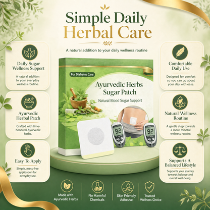 HerbPatch™ - Ayurvedic Herbs Sugar Patch