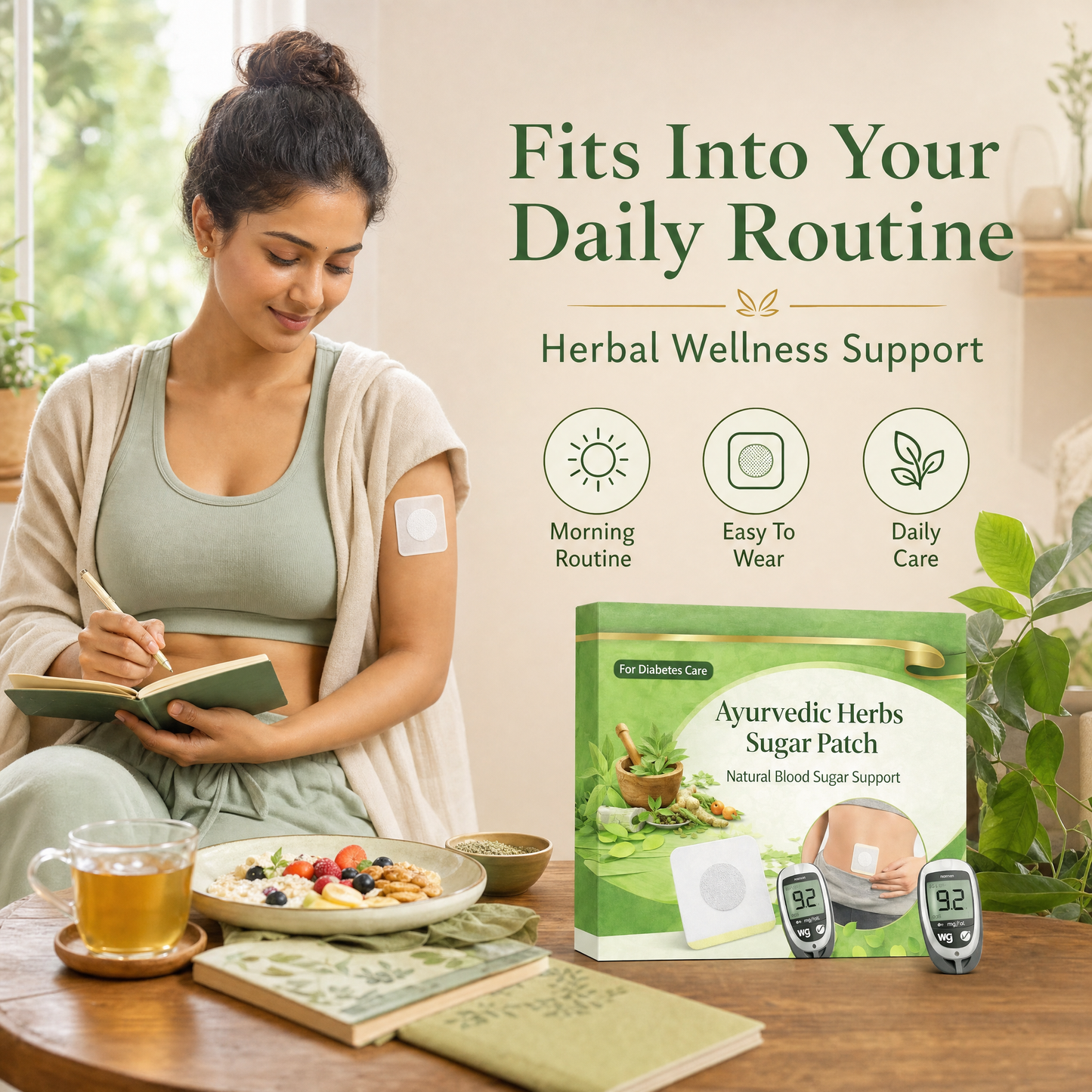 HerbPatch™ - Ayurvedic Herbs Sugar Patch