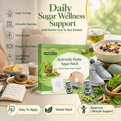 HerbPatch™ - Ayurvedic Herbs Sugar Patch