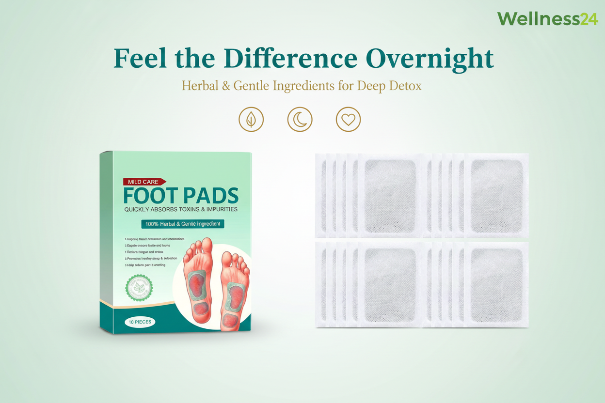 Wellness24 Feel the Difference Overnight Banner